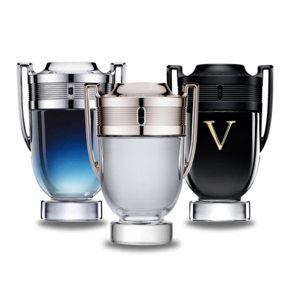 3 Parfums Paco Rabanne INVICTUS LEGEND, Paco Rabanne INVICTUS et Paco Rabanne INVICTUS VICTORY 100ml (Eau de Parfum)